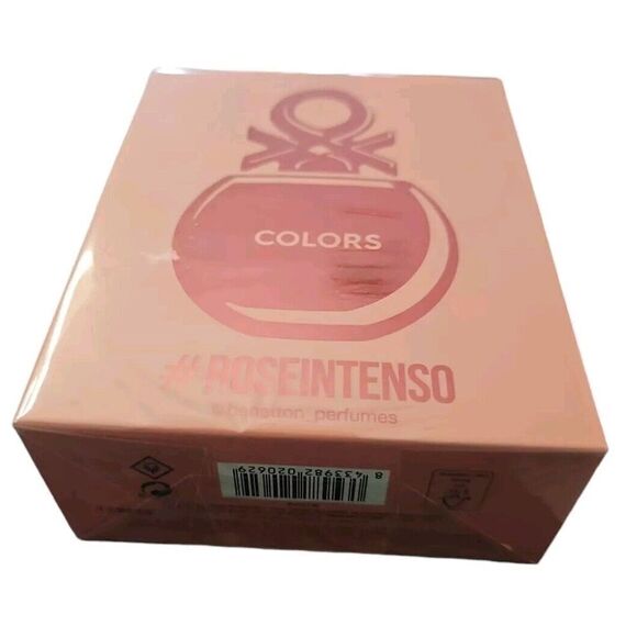 BENETTON COLOR ROSE INTENSE 2.7oz -80 ml EDP Spray for woman New & Sealed.‎ - Picture 7 of 7